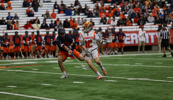 Syracuse blows late lead, falls to Virginia in overtime, 15-14