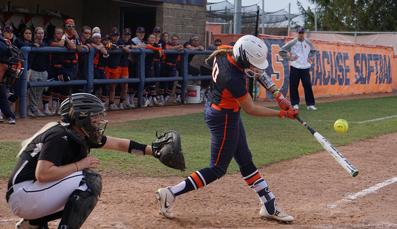 Hannah Dossett has ‘come out of nowhere’ to become Syracuse’s most consistent hitter