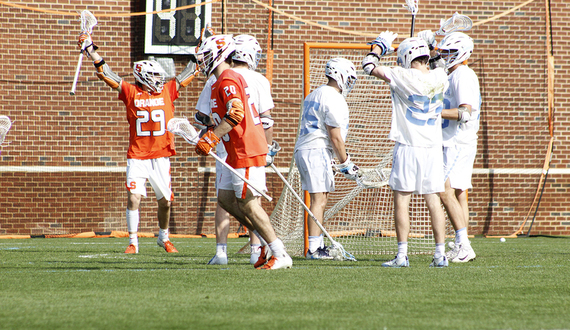 Syracuse easily handles Navy in season-finale, 18-9