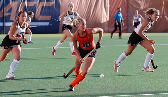 Charlotte de Vries struggles against double team in Syracuse&#8217;s 2-1 loss to Cornell