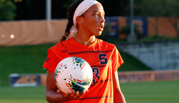 Defender Clarke Brown’s development into one of SU’s top players hinges on her offensive abilities