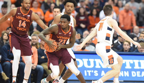 Syracuse&#8217;s reliance on Elijah Hughes evident in loss to Virginia Tech