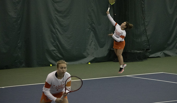 New doubles pairings give Syracuse early lead in 6-1 win against Boston