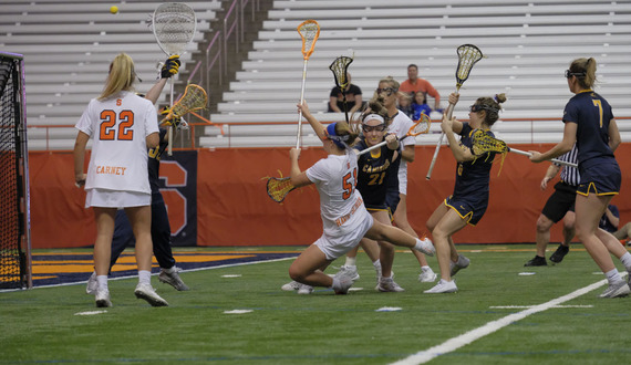 Emily Hawryschuk paces Syracuse in 21-6 season-opening win