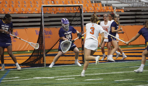 Megan Carney leads balanced offensive attack in 15-3 win over Albany