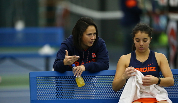 Assistant coach Jennifer Meredith brings high energy, passion to SU