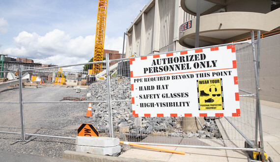 Carrier Dome construction not affected by closure of nonessential businesses