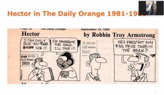 Cartoonist Robb Armstrong reminisces time at SU, discusses new book