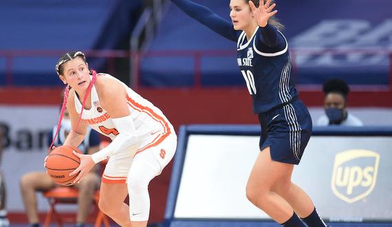 No. 22 Syracuse&#8217;s offensive shift fuels 82-72 win over Penn State