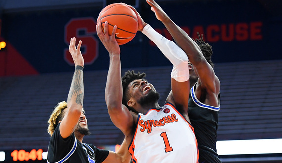 Syracuse overcomes 16-point 2nd half deficit to defeat Buffalo 107-96 in overtime