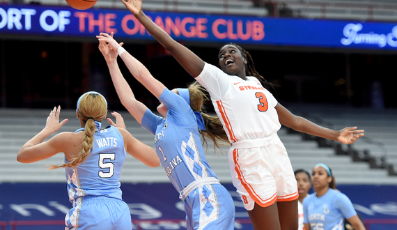 No. 23 Syracuse&#8217;s comeback against North Carolina started on the boards