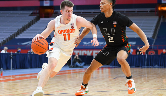 Syracuse trounces Miami 83-57 behind hot shooting, perimeter defense