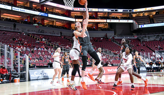 No. 23 Syracuse unable to keep up with No. 1 Louisville in 67-54 loss