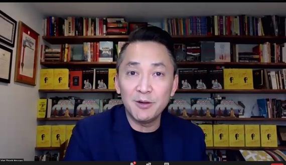 Viet Thanh Nguyen shares experiences as author, Vietnamese refugee