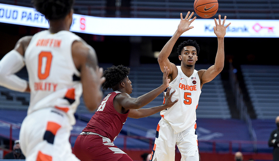 Could freshman Frank Anselem be Syracuse’s next starting center?