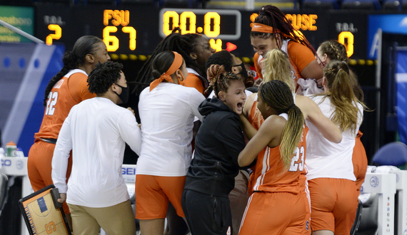 SU women&#8217;s basketball locks up No. 8 seed in NCAA tournament