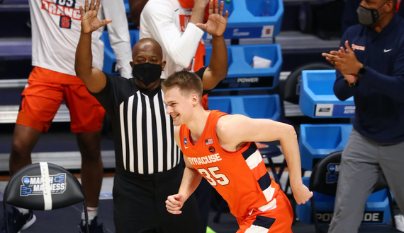 Buddy Boeheim adds to blazing March with 30 points in upset over No. 6 SDSU