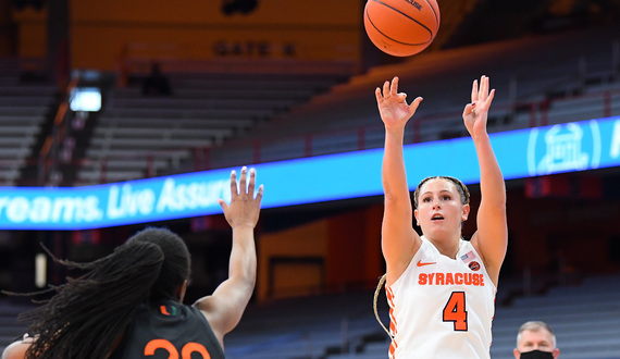 Syracuse point guard Tiana Mangakahia declares for WNBA draft