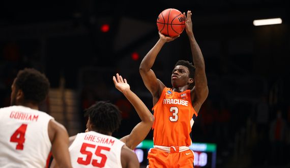 Syracuse freshman guard Kadary Richmond enters transfer portal