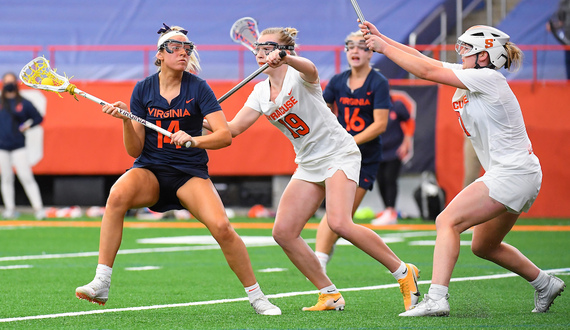 Syracuse’s high-pressure zone holds No. 6 Virginia to 7 2nd-half shots