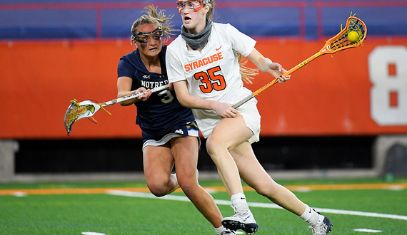 After transferring from Georgetown, Emily Ehle returns to Syracuse