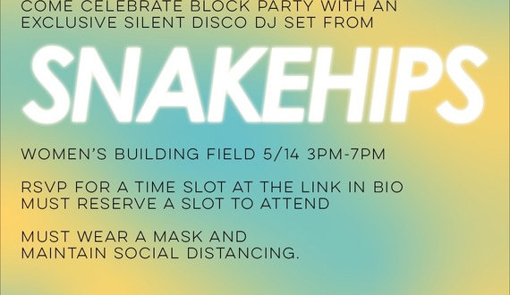 UU will host silent disco with exclusive Snakehips DJ set