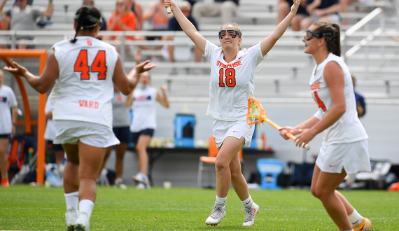 Meaghan Tyrrell records 5 goals, 3 assists in 21-13 Final Four win