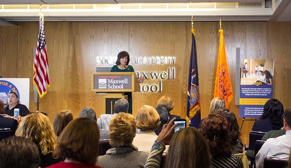 Gov. Kathy Hochul may inspire women at SU