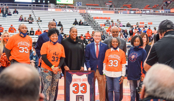 Felisha Legette-Jack becomes 1st woman in SU history to have jersey retired