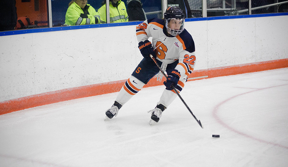 Syracuse improves offensively after rough 1st period in 1-0 OT loss to Penn State