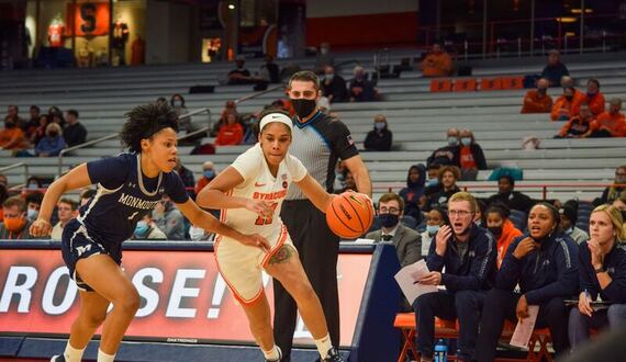 Observations from SU’s win vs. Colgate: Chrislyn Carr shines, press prevails