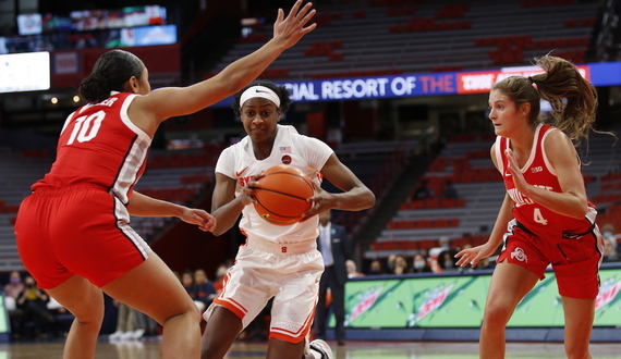 Syracuse breaks inside paint in 97-91 upset of No. 18 Ohio State