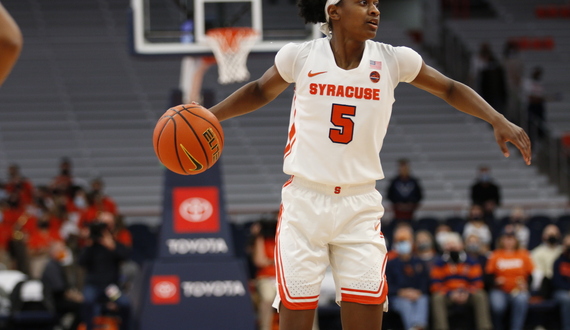 Teisha Hyman’s career night helps Syracuse to 1st win over ranked team