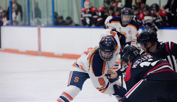 Syracuse senior Lauren Bellefontaine named CHA Forward of the Month