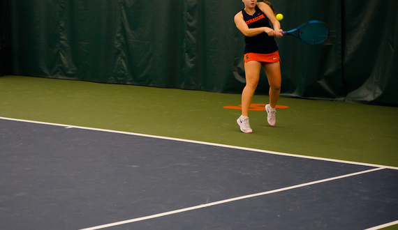 Viktoriya Kanapatskaya struggles in Syracuse’s loss to Penn State