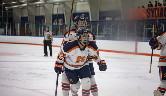 Victoria Klimek’s late goal gives Syracuse 4-3 win in home finale