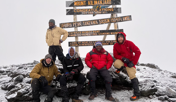 ‘Adrenaline junkie’ SU alum Clark Coffman details 7-day climb of Mount Kilimanjaro