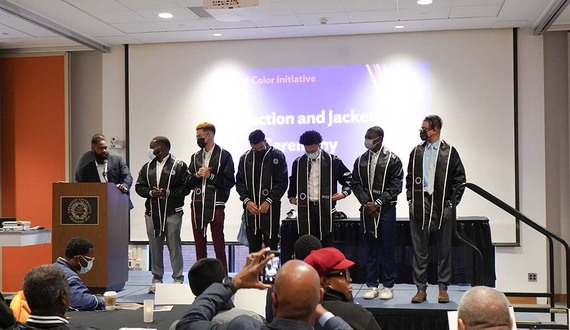 Men of Color Initiative holds brotherhood-themed inauguration for class of 2022