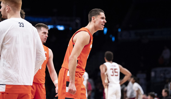 Cole Swider’s 28 points power SU to blowout win over Florida State