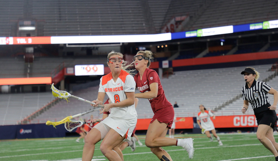 Syracuse falls to No. 5 in the IWCLA rankings, marking lowest ranking of season