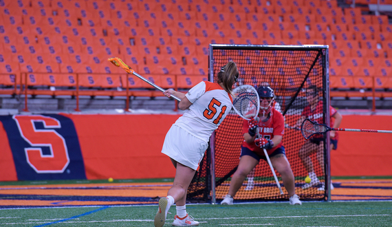 Emily Hawryschuk’s career-high 11 points carry No. 4 SU past Cornell in 20-9 win