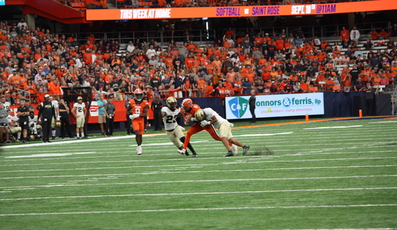 Observations from SU’s 32-29 win over Purdue: Covering Charlie Jones, Shrader airing it out