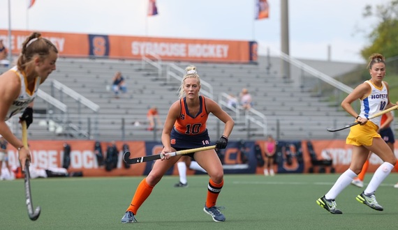 No. 10 Syracuse scores in final 2 minutes to defeat Hofstra 1-0