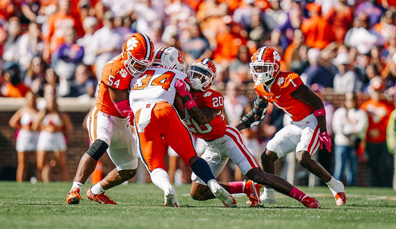 No. 14 Syracuse&#8217;s undefeated start comes to end after No. 5 Clemson comeback