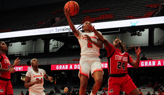 Dyaisha Fair scored team-best 18 points in Syracuse&#8217;s opening win over Stony Brook