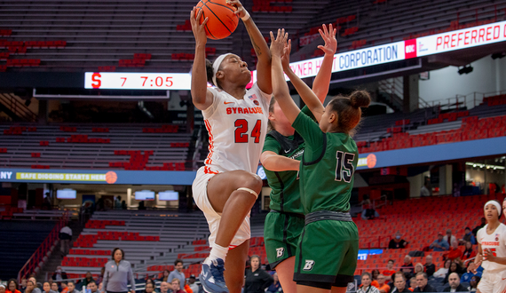 Observations from Syracuse’s 3rd-straight win: Points off turnovers, Dariauna Lewis double-double