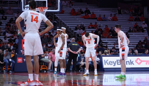 Justin Taylor replaces Judah Mintz, but Syracuse loses to Bryant on last-second layup