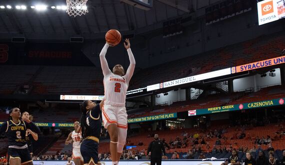 Syracuse pulls away from Coppin State with Dyaisha Fair’s season-high 27 points