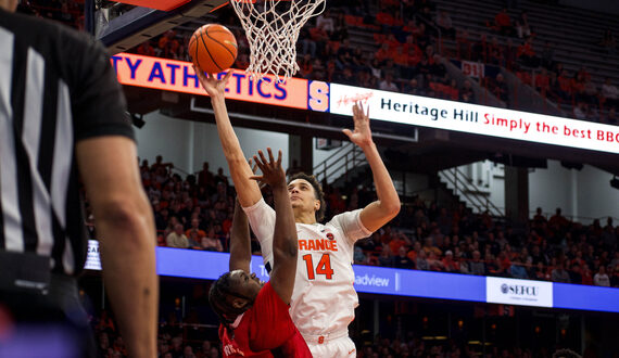 Jesse Edwards&#8217; 18 points, 16 rebounds lift Syracuse to win over No. 23 NC State