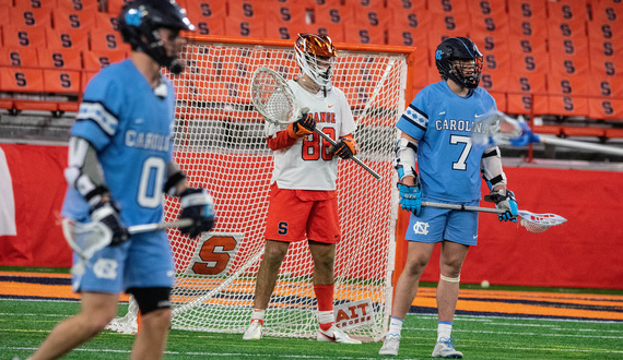 Will Mark, SU defense struggle to stop No. 12 North Carolina&#8217;s 49 shots in 19-13 loss